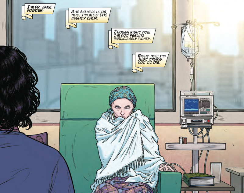 Illustration for article titled Being a Superhero Isn’t Helping Thor Fight Cancer
